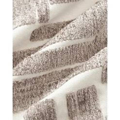 Copricuscino Ricamato In Ciniglia Fran