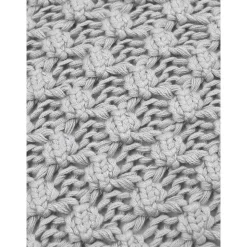 Copricuscino Tessuto A Maglia Con Nappine Astrid