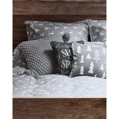 Copricuscino Tessuto A Maglia Con Nappine Astrid