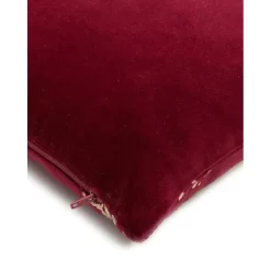 Copricuscino Vintage In Velluto Lucido Shiny