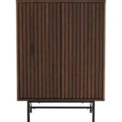 Credenza Alta Con Fronte Scanalato Rue