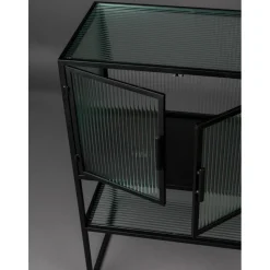 Credenza Alta Con Vetrate Scanalate Boli