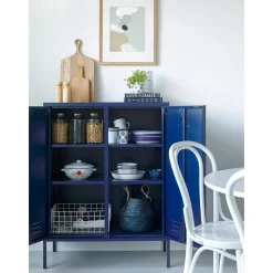 Credenza Alta In Metallo The Midi