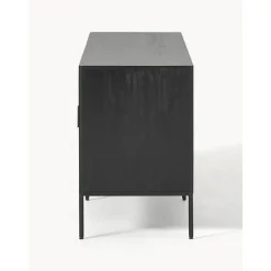 Credenza Bassa Con Ante In Legno Di Mango Massiccio June