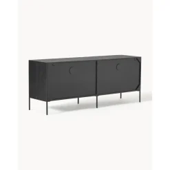 Credenza Bassa Con Ante In Legno Di Mango Massiccio June