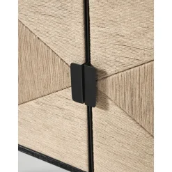 Credenza Bassa Con Ante In Legno Di Mango Massiccio June