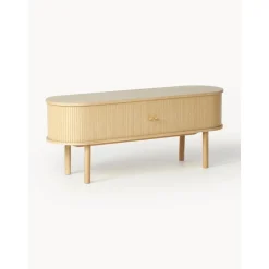Credenza Bassa Con Fronte Scanalato Calary