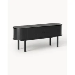 Credenza Bassa Con Fronte Scanalato Calary