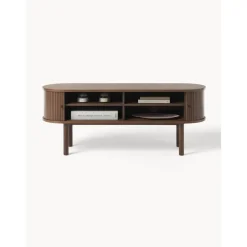 Credenza Bassa Con Fronte Scanalato Calary