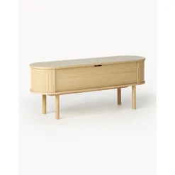 Credenza Bassa Con Fronte Scanalato Calary