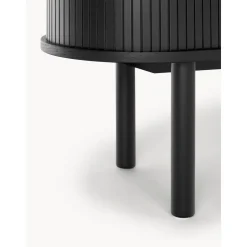 Credenza Bassa Con Fronte Scanalato Calary