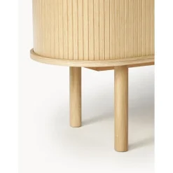 Credenza Bassa Con Fronte Scanalato Calary