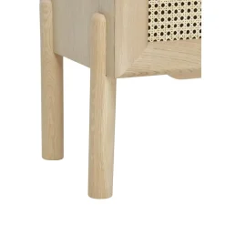 Credenza Bassa In Legno Di Quercia Con Intreccio Viennese Jolie