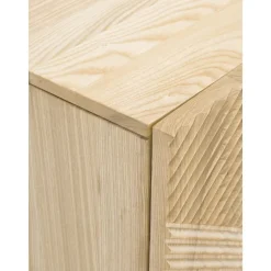 Credenza Bassa In Legno Di Frassino Massiccio Con Ante Louis