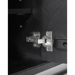 Credenza Bassa In Legno Massiccio Con Ante Luca