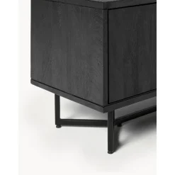 Credenza Bassa In Legno Massiccio Con Ante Luca