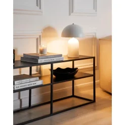 Credenza Bassa In Metallo Con Ripiano Neptun