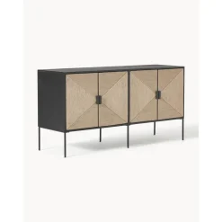 Credenza Con Ante In Legno Di Mango Massiccio June