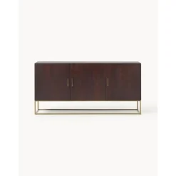 Credenza Con Ante In Legno Di Mango Massiccio Lyle