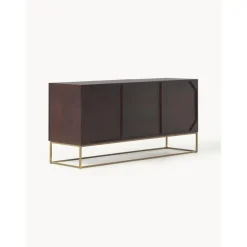 Credenza Con Ante In Legno Di Mango Massiccio Lyle