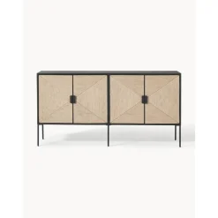 Credenza Con Ante In Legno Di Mango Massiccio June