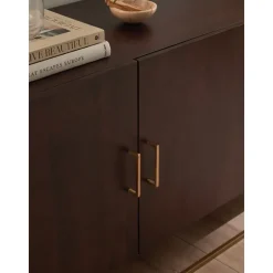 Credenza Con Ante In Legno Di Mango Massiccio Lyle