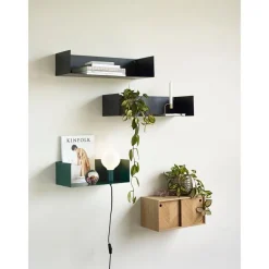 Credenza Da Parete In Legno Di Quercia Con Motivo Spina Di Pesce Herringbone