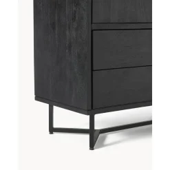 Credenza In Legno Di Mango Massiccio Con Ante E Cassetti Luca