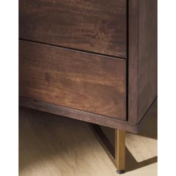 Credenza In Legno Di Mango Massiccio Con Ante E Cassetti Luca