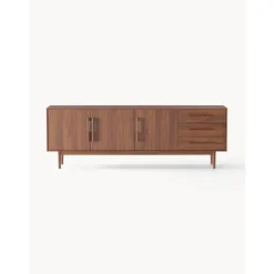Credenza In Legno Di Mango Massiccio Con Ante E Cassetti Paul
