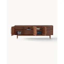 Credenza In Legno Di Mango Massiccio Con Ante E Cassetti Paul