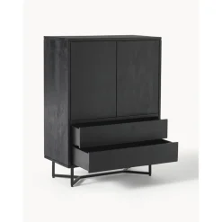 Credenza In Legno Di Mango Massiccio Con Ante E Cassetti Luca