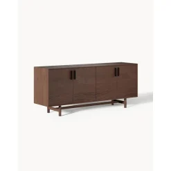 Credenza In Legno Di Quercia Con Ante Diana
