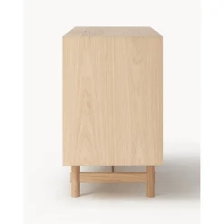 Credenza In Legno Di Quercia Con Ante Diana