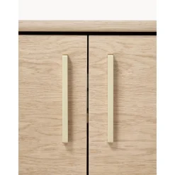 Credenza In Legno Di Quercia Con Ante Diana