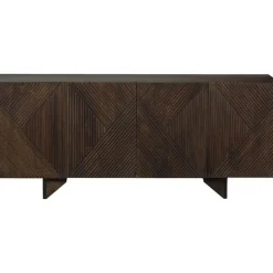 Credenza In Legno Massiccio Con Ante Louis