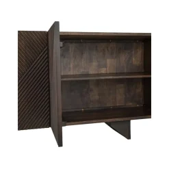 Credenza In Legno Massiccio Con Ante Louis