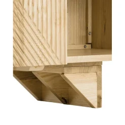 Credenza In Legno Massiccio Con Ante Louis