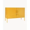 Credenza In Metallo Con Ante Mustard