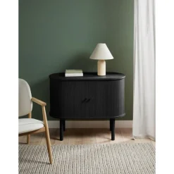 Credenza Piccola Con Fronte Scanalato Calary