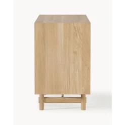 Credenza Piccola In Legno Di Quercia Con Ante Diana