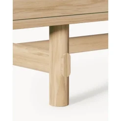 Credenza Piccola In Legno Di Quercia Con Ante Diana