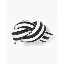 Cuscino Decorativo Imbottito In Velluto A Righe Knot