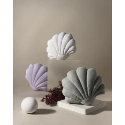 Cuscino In Lino A Forma Di Conchiglia Shell