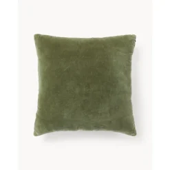 Cuscino In Velluto Con Balze Vada