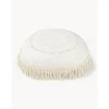Cuscino Rotondo Con Frange Nedda