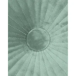 Cuscino Rotondo In Velluto Lucido Monet