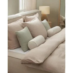 Cuscino Rullo In Boucle Con Bordino Aya