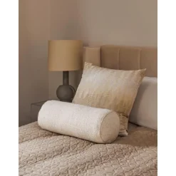Cuscino Rullo In Boucle Con Bordino Aya