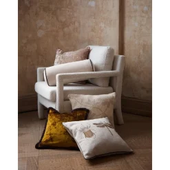 Cuscino Rullo In Velluto Monet